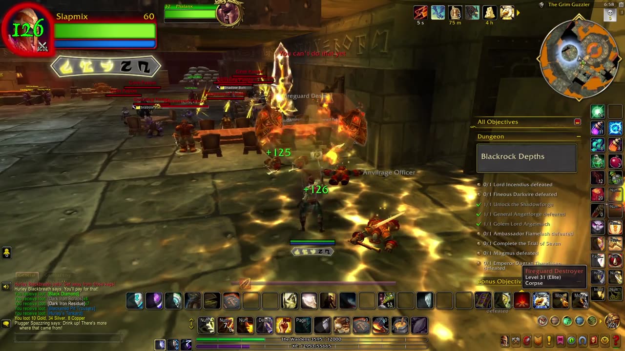 wow in 2025 p13 - outland alts end times bear shaman sunken temple on pally brd too