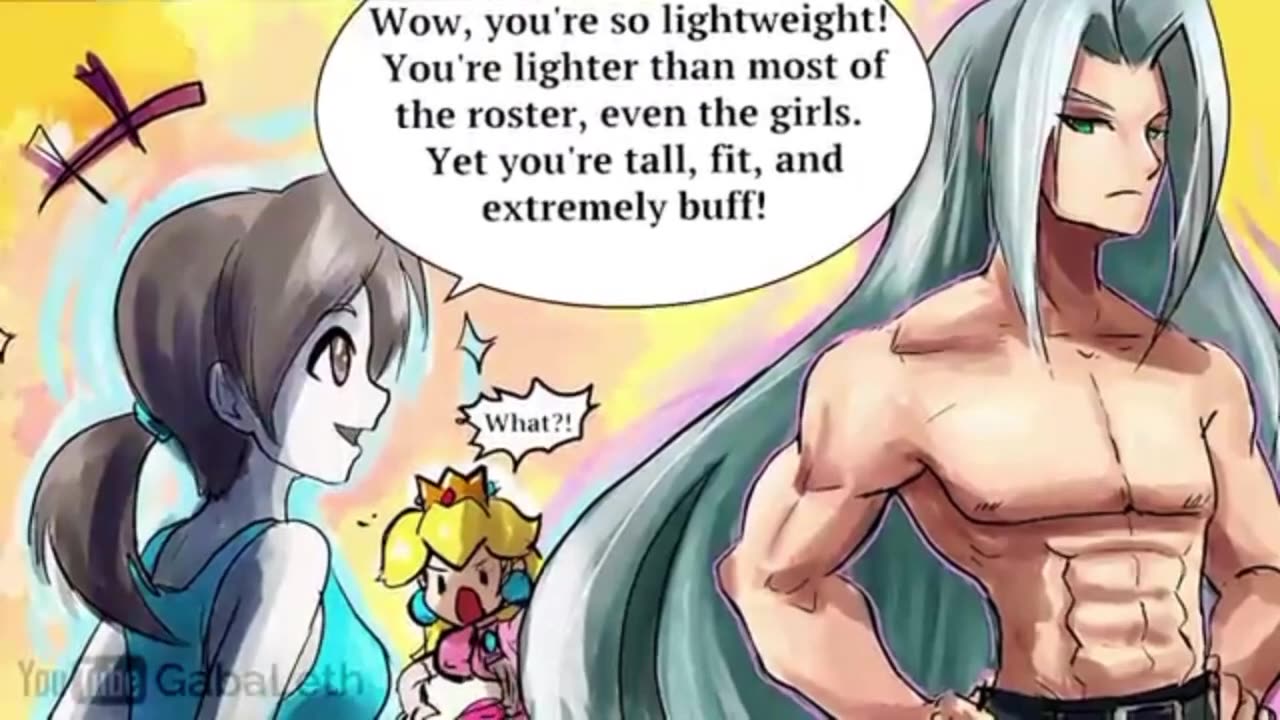 How did Sephiroth get so buff? (EDITED)