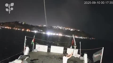 Another crew member of the Greta selfie yacht misfired a flare and set their boat on fire (again).