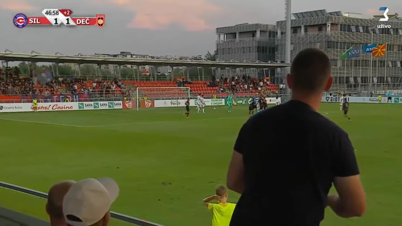 Силекс - Дечиќ (поништен гол)