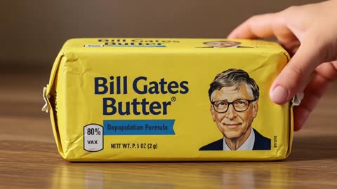 HOW TO MAKE BILL GATES FAKE BUTTER