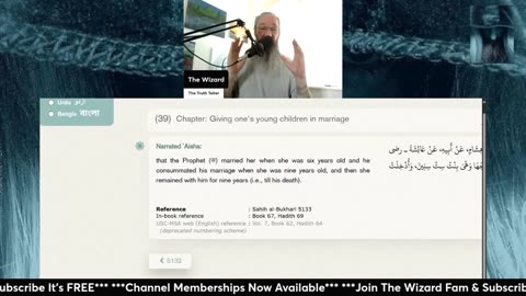 Muhammad Married A 6 Year Old, Muslims Make Excuses For It!