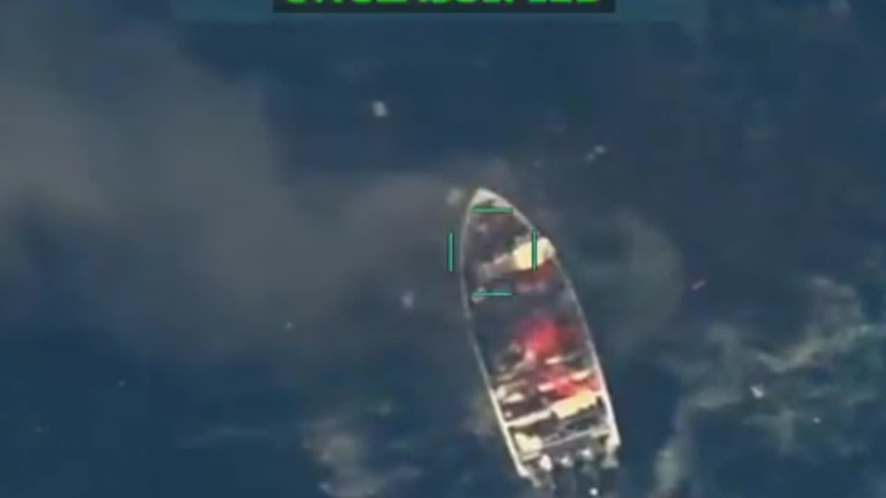 WATCH: U.S. Destroys ANOTHER Narco-Terrorist Boat -- 4 Dead