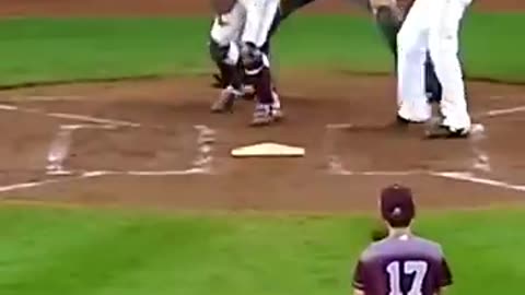Viral: Catcher was Taught Well #baseball