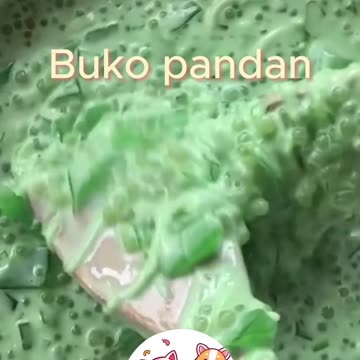Cool Down with This Creamy Buko Pandan Delight! 🌴❄️
