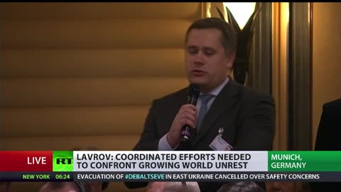 Lavrov Russia set to promote peace process in Ukraine (FULL SPEECH MSC2015)