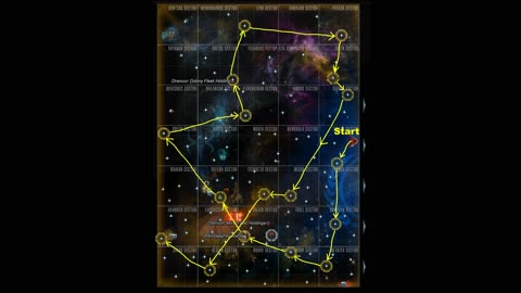Blazing Fast Tour of the Galaxy Run - 825k EC Daily in STO!