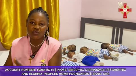 OPHANS AT SERAPHIC HOSPITAL TAKEN CARE - MOTHERLESS BABIES