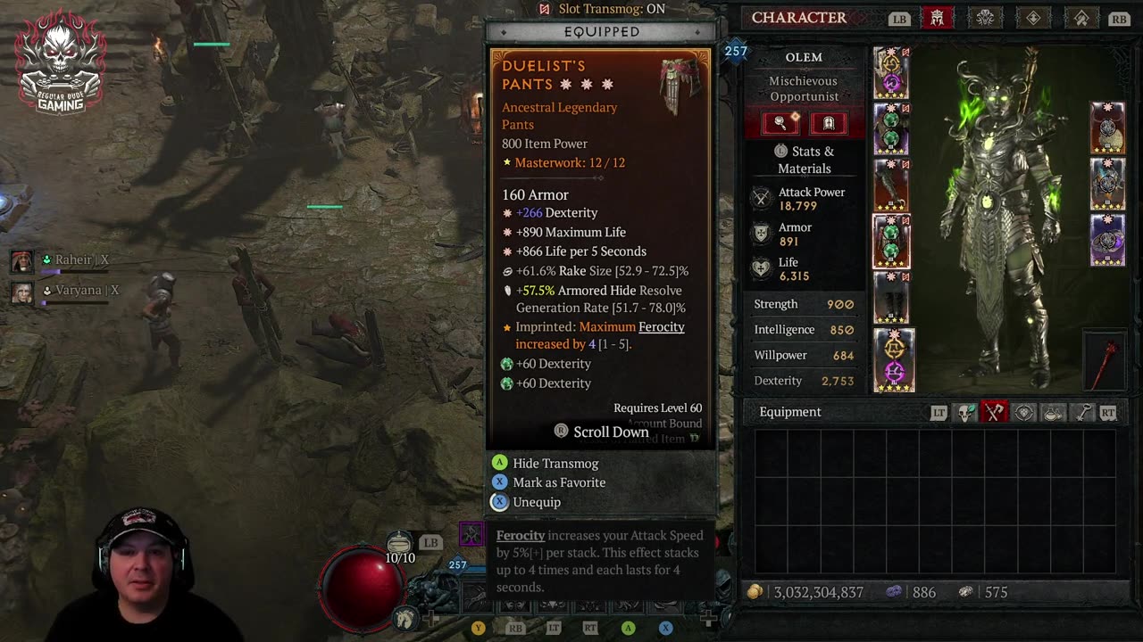Diablo 4 Hawezar Epic Side Quest Series 'To Walk A Dark Path' Part 1 of 4!! 👀⚔️💪