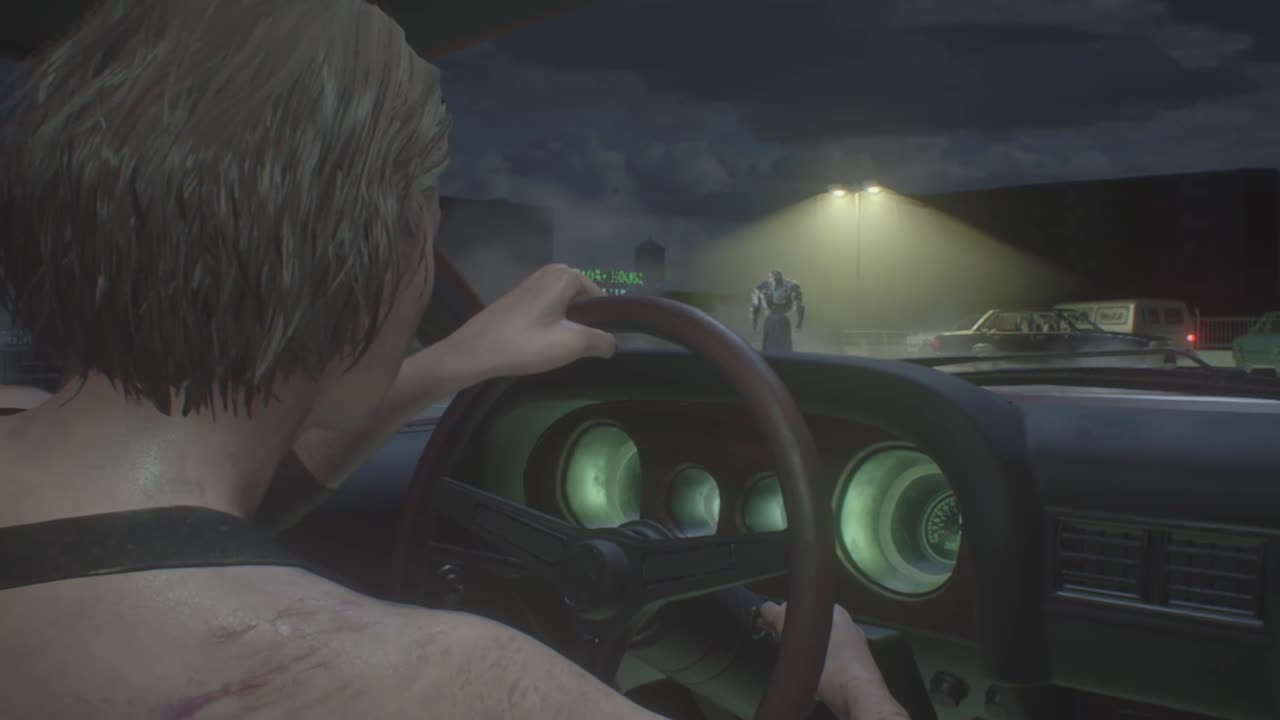 Nemesis really wants Jill's contact number ( CutScene )