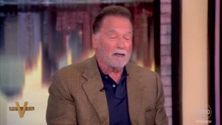Arnold Schwarzenegger Doesn't Take Joy Behar's Bait