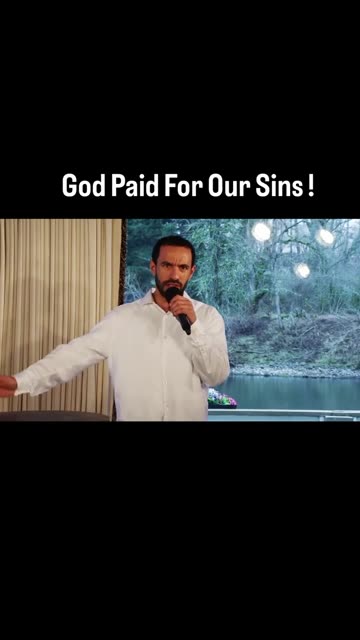 Jesus paid the price for our sins.