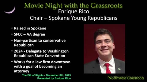 2025 - 12-08 - Enrique Rico - "Bill of Rights"