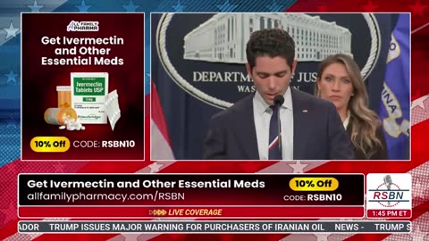 RSBN Attorney General Pam Bondi Holds a Press Conference - 5-6-25