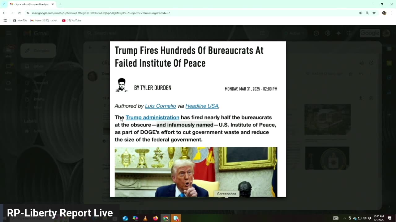 Good News: The misnamed U.S. Institute of Peace likely to follow USAID into the dustbin of history