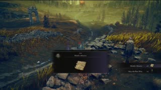 Elden Ring DLC | May the Best Win gesture from High Road Cross site of grace #eldenring #shorts