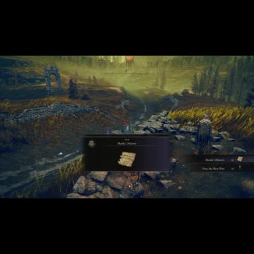 Elden Ring DLC | May the Best Win gesture from High Road Cross site of grace #eldenring #shorts