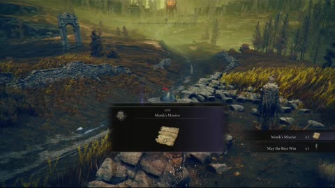 Elden Ring DLC | May the Best Win gesture from High Road Cross site of grace #eldenring #shorts