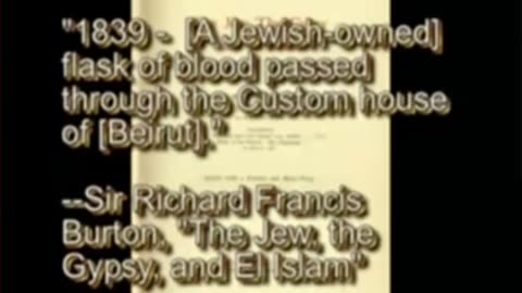 Jewish Ritual Blood Libels pt.3 (Hidden History)