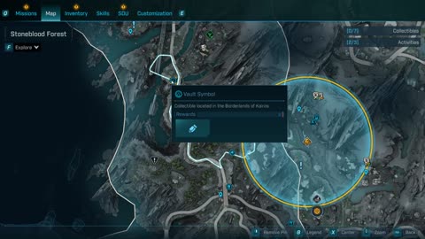 Borderlands 4: Vault Symbol - Stoneblood Forest