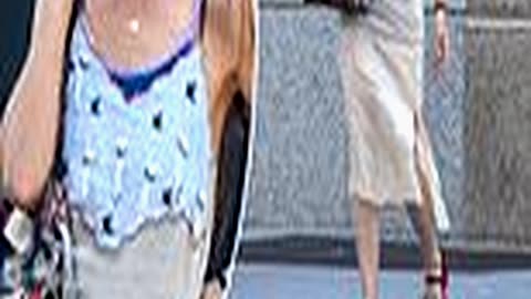 Katie Holmes Has Passionate Conversation on Her Ph