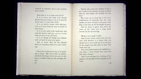 The Prophet (1923) by Kahlil Gibran