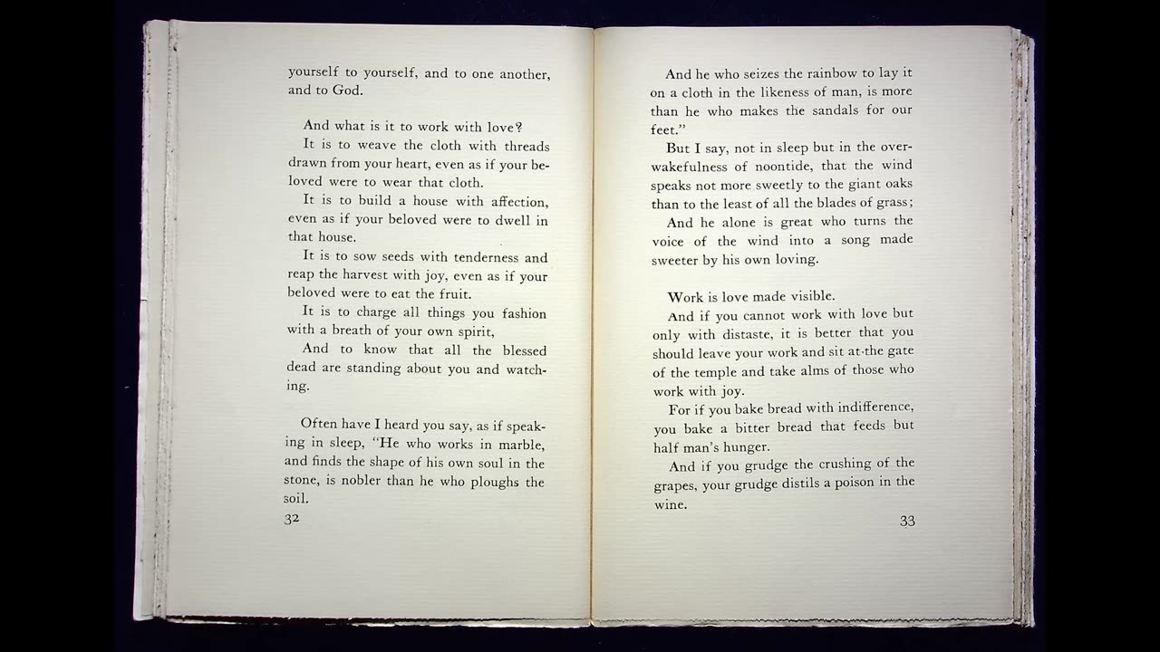 The Prophet (1923) by Kahlil Gibran