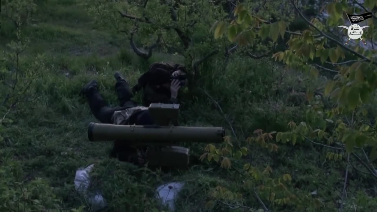 Syrian War Latakia governate, Konkurs ATGM vs T-55 2013.05.22