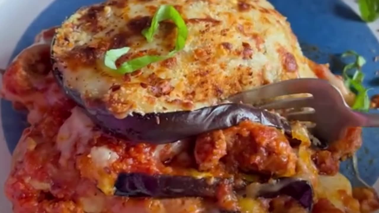Low Carb Eggplant Lasagna