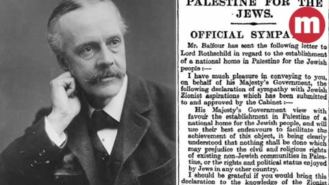 Israel - Die Balfour-Erklärung von 1917