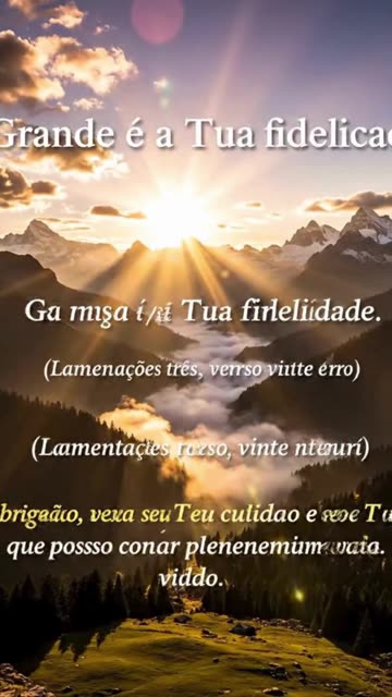 Fidelidade a Deus !
