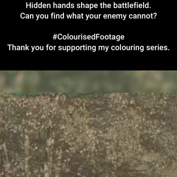 British Snipers Test Camouflage in the Field #ColourisedHistory