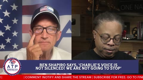 BEN SHAPIRO SAYS, ‘CHARLIE’S VOICE IS NOT SILENCED! WE ARE NOT GOING TO STOP’
