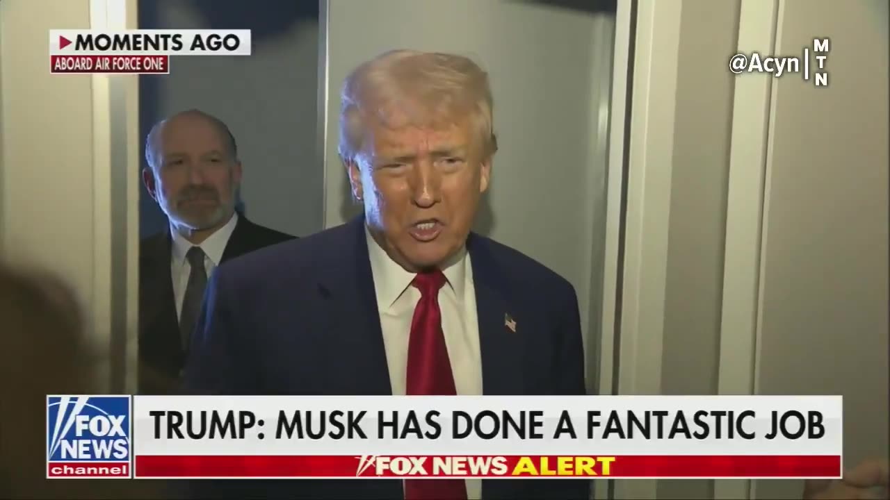 🚩President Trump: DOGE Stays. I want ELON to stay as long as possible.