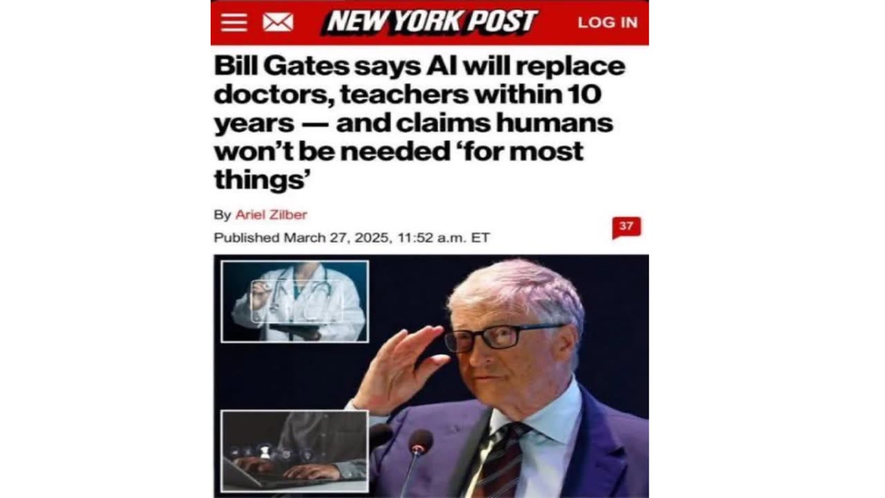 Never take advice from someone who is obsessed with global depopulation.