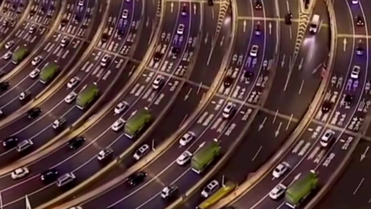 Future City Vibes! 🚀🛣️