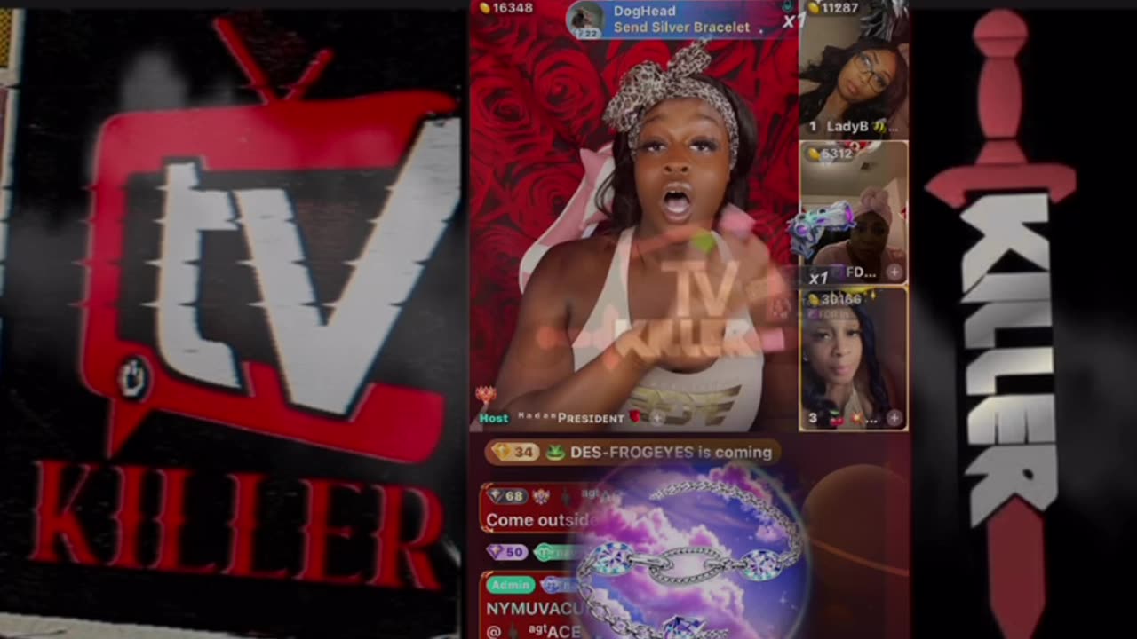 MADAM LO QUEENS OF SHADE SHOW WITH CO HOST LADY BEE