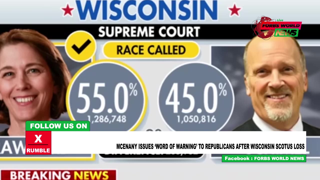 Kelly MCcenany issues warning to Republicans after Wisconsin loss