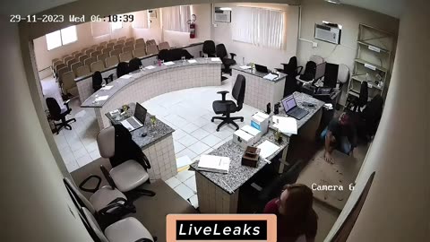 Caught on Courtroom CCTV: Son Opens Fire on His Father's Alleged Killer During Trial