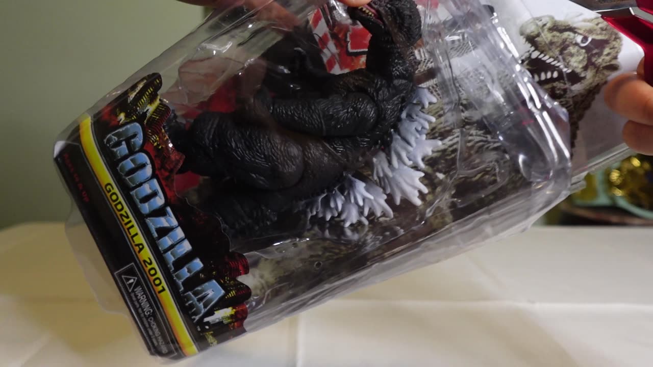 Godzilla 2001 Action Figure - ASMR Unboxing