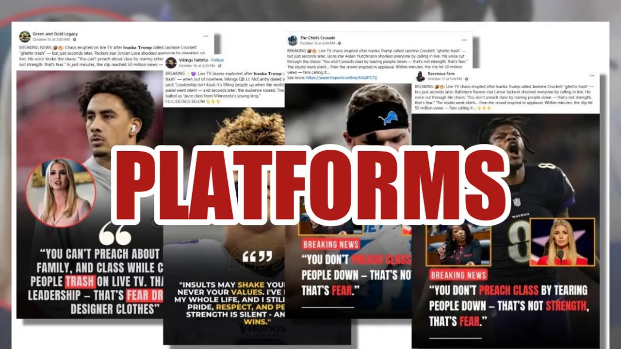 Fact Check: NO Clip Of Ivanka Trump Calling Jasmine Crockett 'Ghetto Trash' -- Same Story Recycled