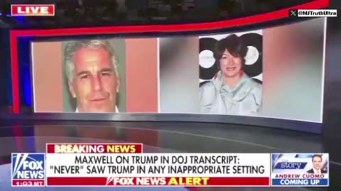 Fox News Freudian slip??? 👀 Epstein