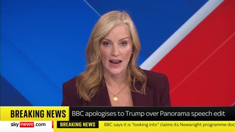 BBC officially apologizes to President Trump