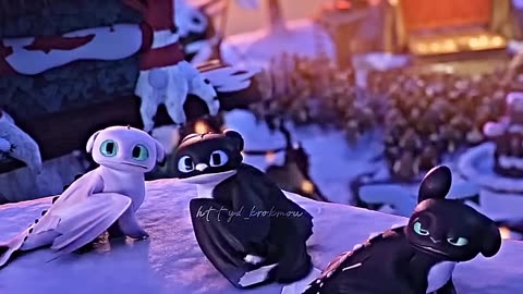 Toothless and lightfury