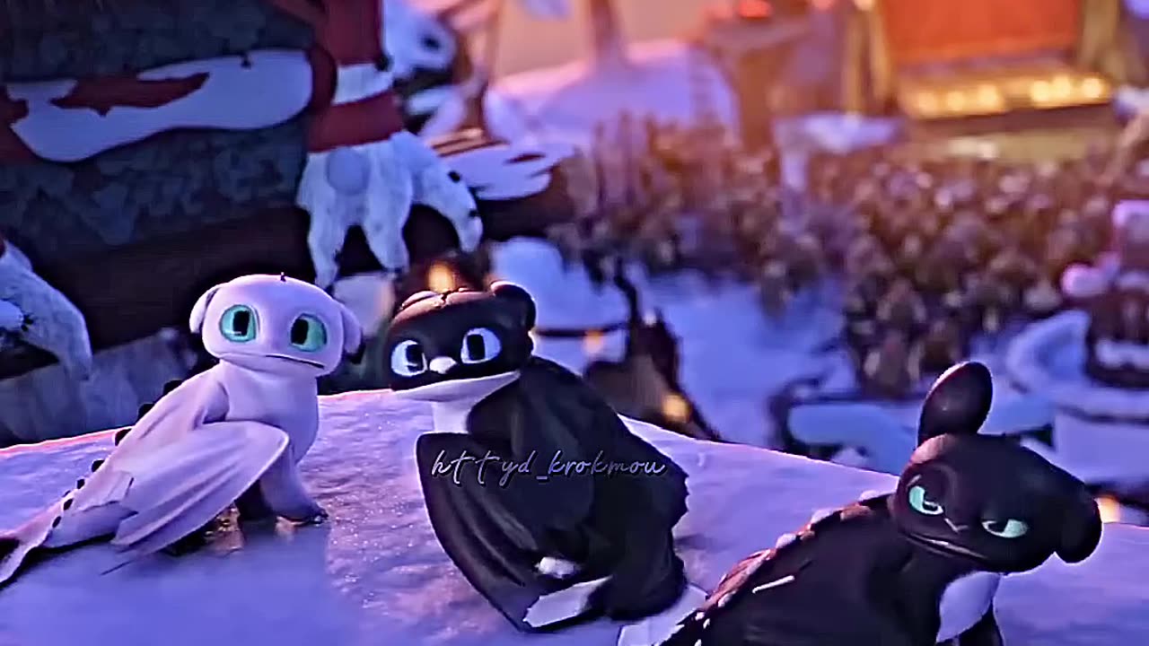 Toothless and lightfury