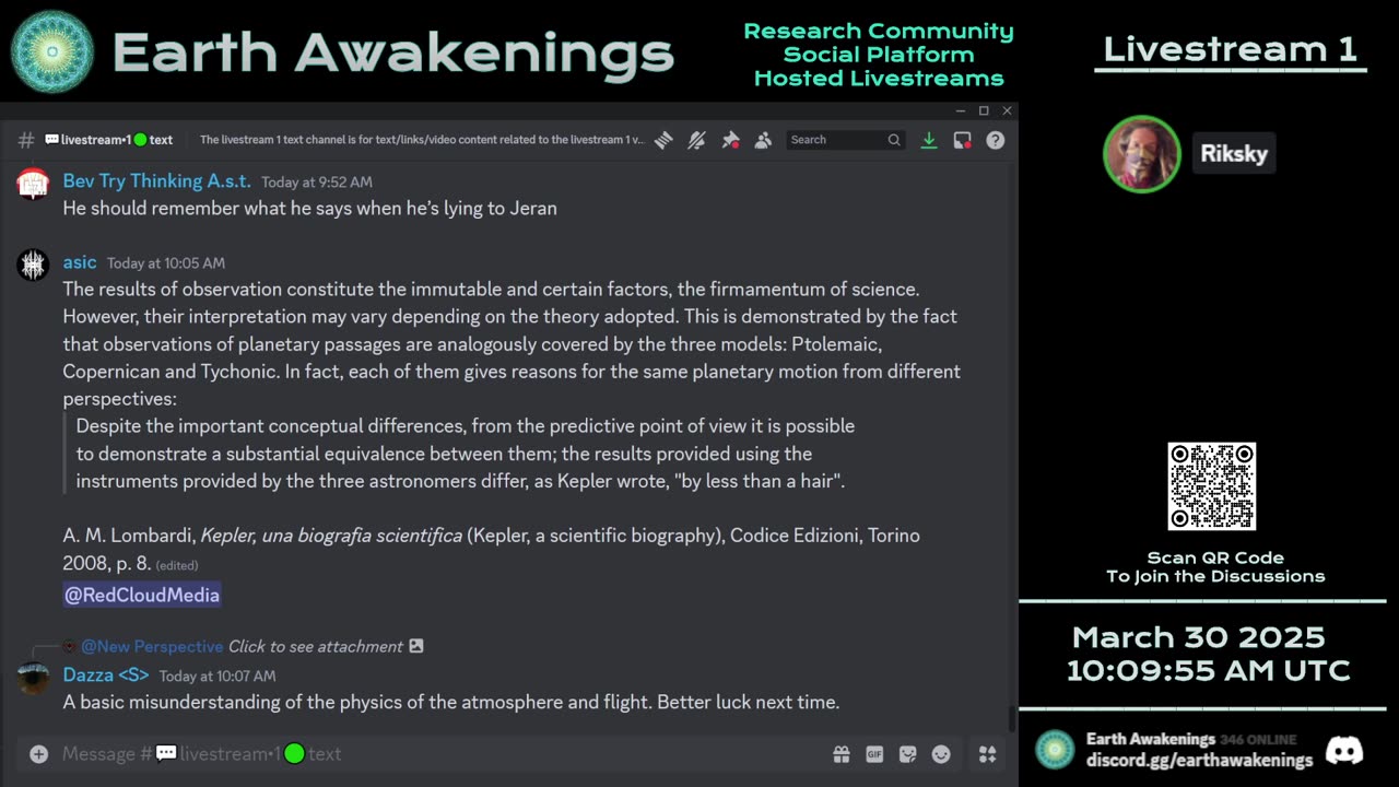 Earth Awakenings - Livestream 1 - #3075