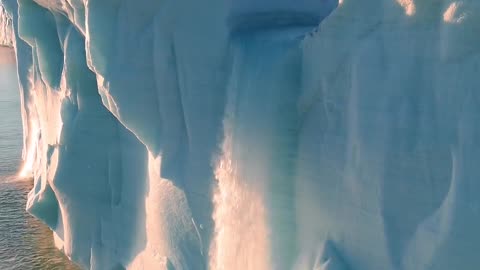 Ice wall
