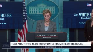 Press Secretary Karoline Leavitt Briefs Members of the Media, Nov. 20, 2025