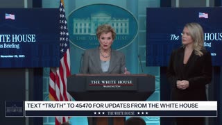 Press Secretary Karoline Leavitt Briefs Members of the Media, Nov. 20, 2025