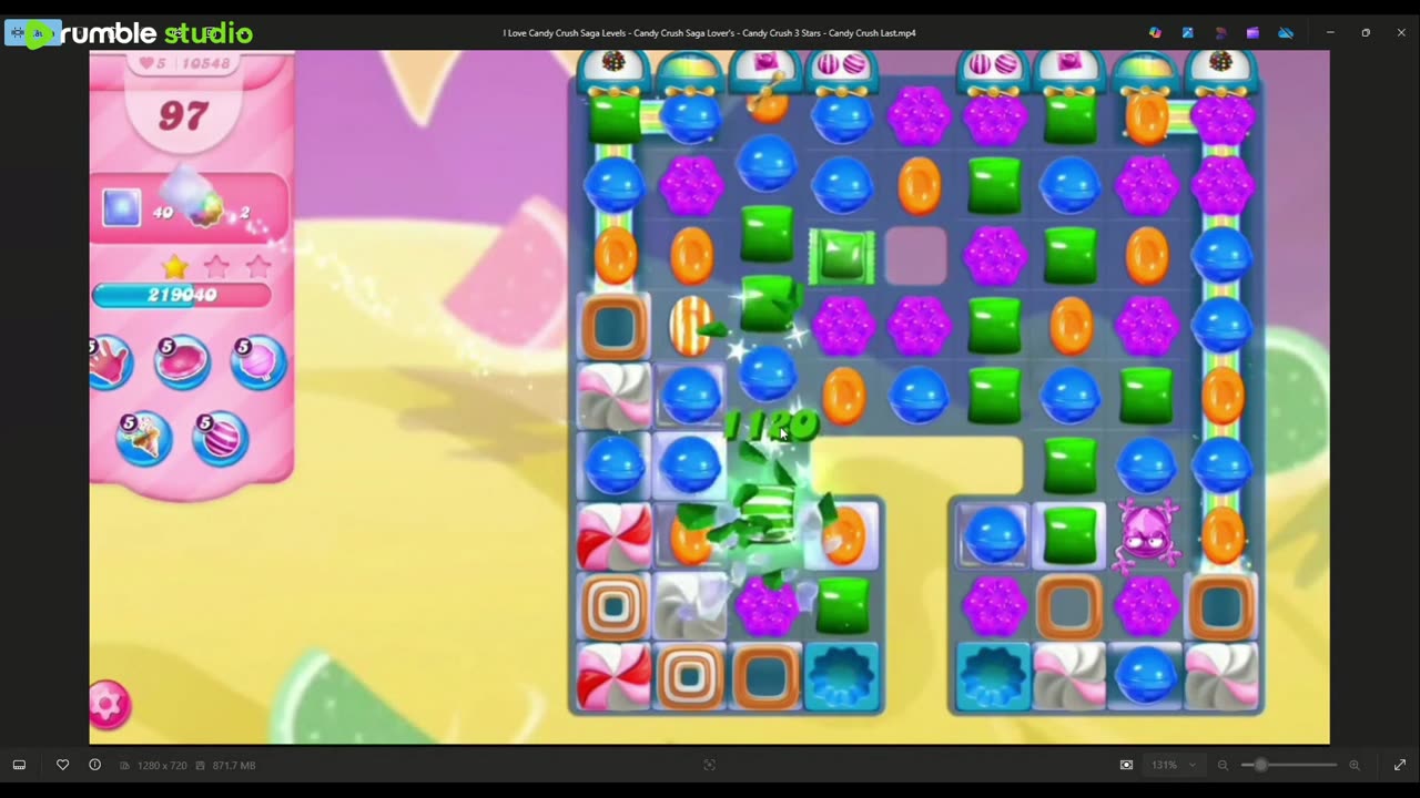 LIVE- Candy Crush 3 Stars - Candy Crush Last